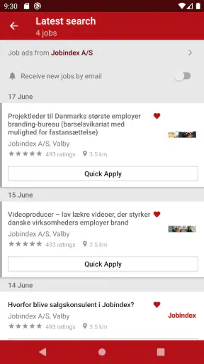 Jobindex: Søg job og arbejde screenshot