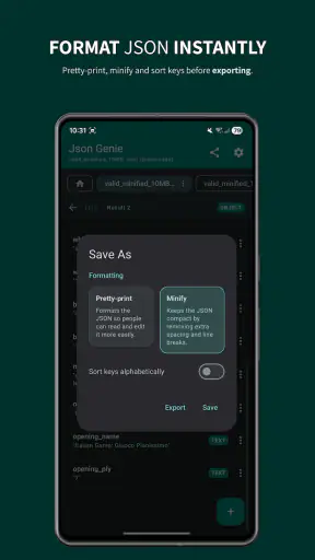 Json Genie PREMIUM-JSON Editor screenshot