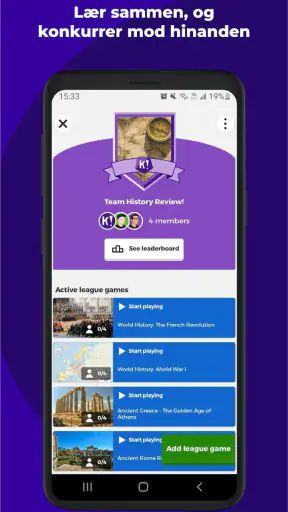 Kahoot! Spil og opret quizzer screenshot