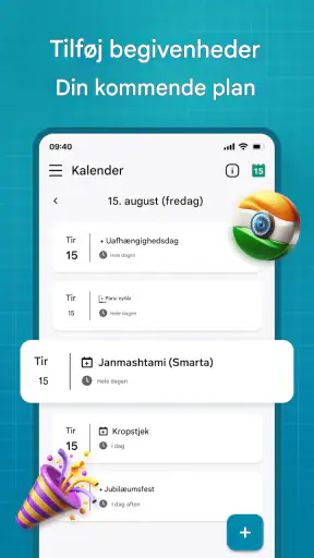 Kalender screenshot