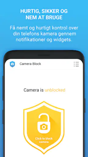 Kamera Blocker: Anti Spy Guard screenshot
