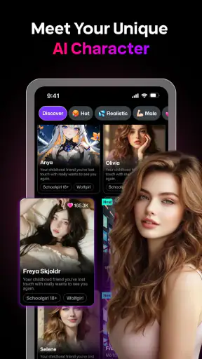 Kawaii AI: Chat AI Girlfriend screenshot
