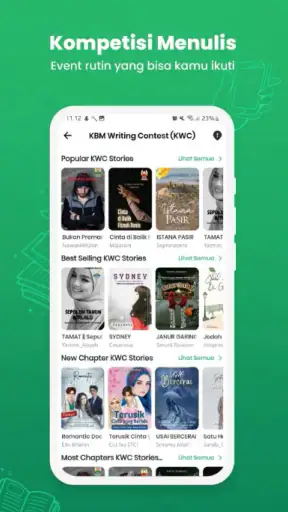 KBM App - Baca Novel dan Buku screenshot