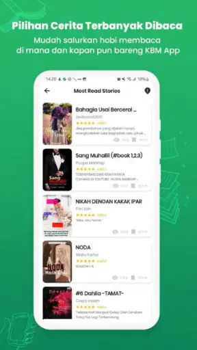 KBM App - Baca Novel dan Buku screenshot