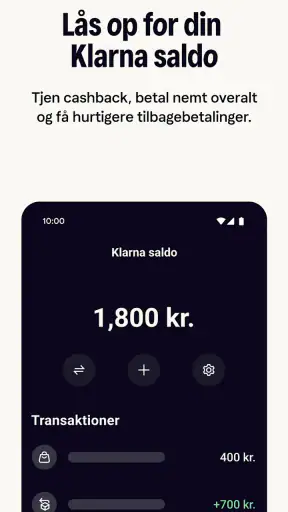 Klarna: Få en smartere økonomi screenshot