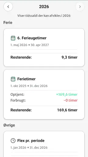 KMD Opus Medarbejder screenshot