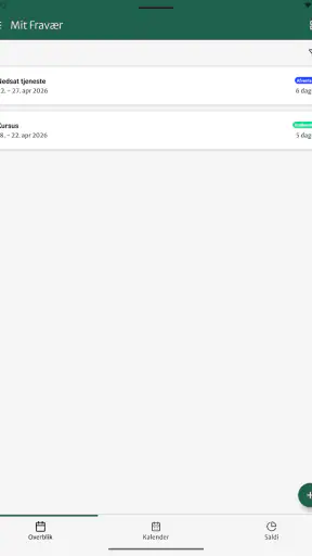 KMD Opus Medarbejder screenshot