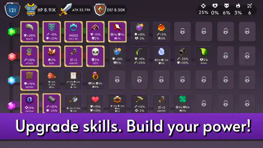 Knight Hero Adventure idle RPG screenshot