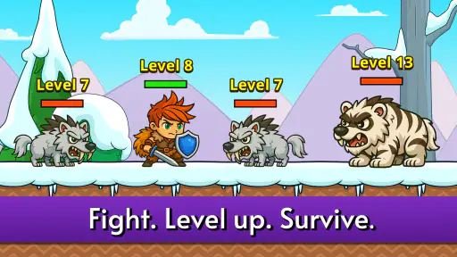 Knight Hero Adventure idle RPG screenshot