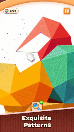 Knit Puzzle: Connect Shapes screenshot