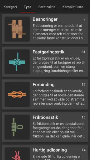 Knob og Stik 3D ( Knots 3D ) screenshot