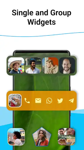 Kontakter Widget screenshot