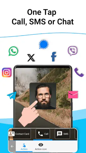 Kontakter Widget screenshot