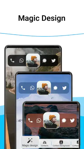 Kontakter Widget screenshot