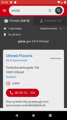 Krak - Søg • Opdag • Del screenshot