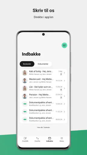 Kreditbanken screenshot