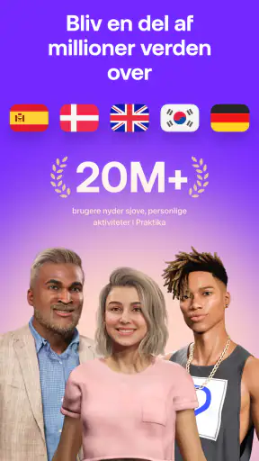 Lær og tal engelsk Praktika screenshot