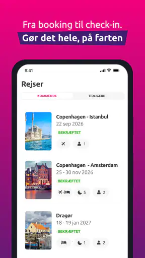 lastminute.com: ferietilbud screenshot