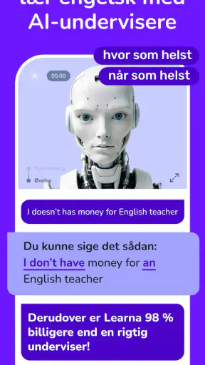Learna: Lær Engelsk & Spansk screenshot