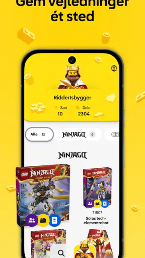 LEGO® Builder: 3D-vejledninger screenshot
