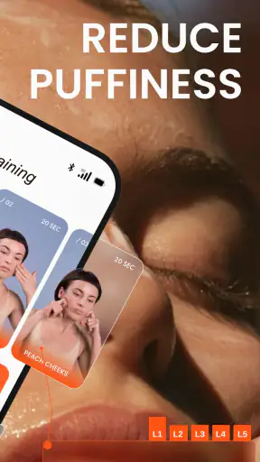 Liftique: Face Fitness screenshot
