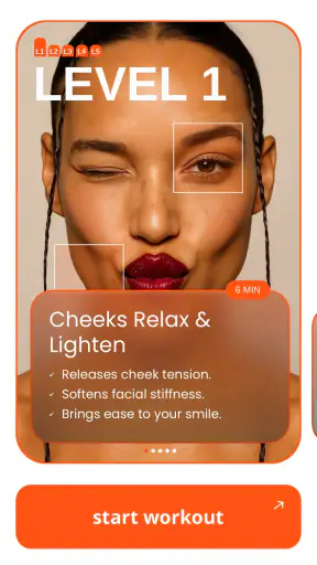 Liftique: Face Fitness screenshot