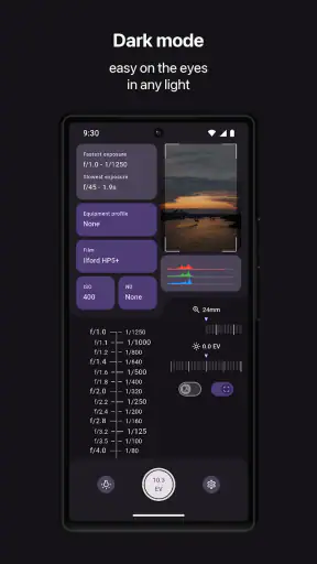 Light Meter & Logbook screenshot