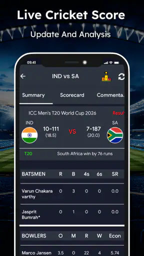 Live Cricket TV HD screenshot