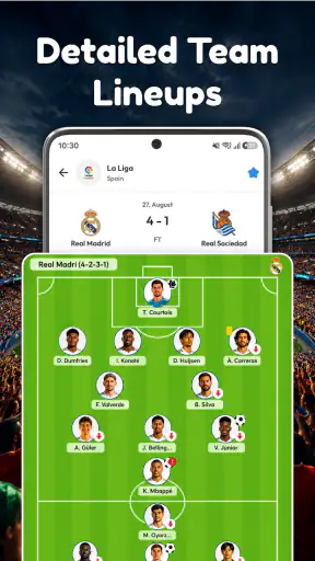 Live Scores - Soccer App screenshot