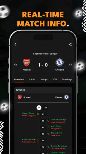 Live Soccer Scores - IGScore screenshot