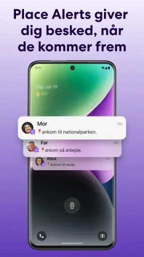 Lokationsdeling med Life360 screenshot
