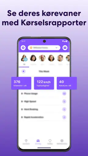 Lokationsdeling med Life360 screenshot
