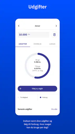 Lommebudget - styr på pengene screenshot