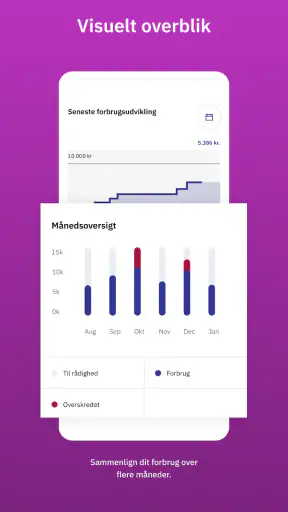 Lommebudget - styr på pengene screenshot