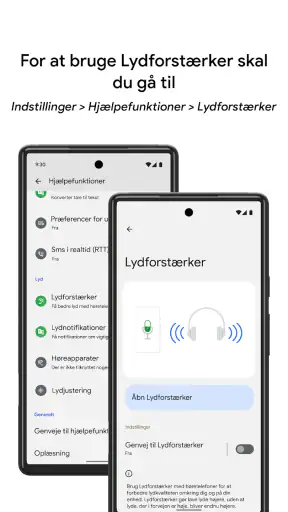 Lydforstærker screenshot