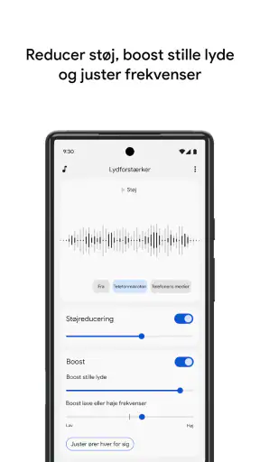 Lydforstærker screenshot