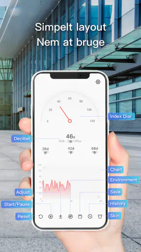 Lydmåler screenshot
