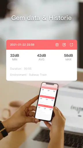 Lydmåler screenshot