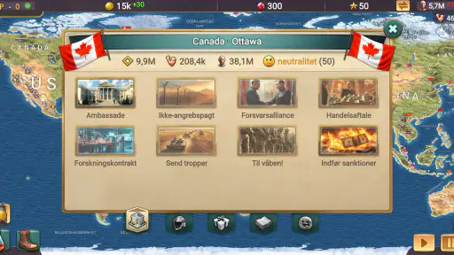 MA 3 – Præsident simulator screenshot