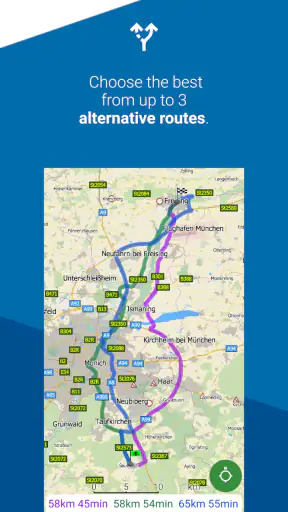 MapFactor Navigator screenshot