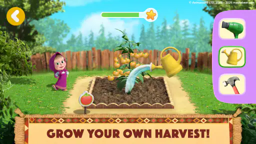 Masha and the Bear: Venner screenshot