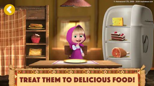 Masha and the Bear: Venner screenshot