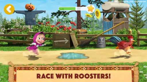Masha and the Bear: Venner screenshot