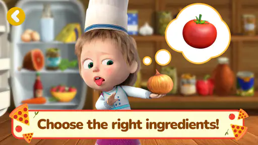 Masha og Bjørnen: Pizza screenshot