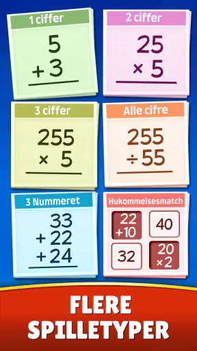 Matematik spil: addere, trække screenshot