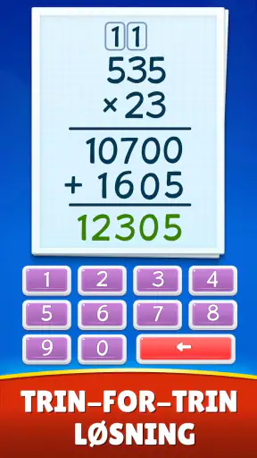 Matematik spil: addere, trække screenshot