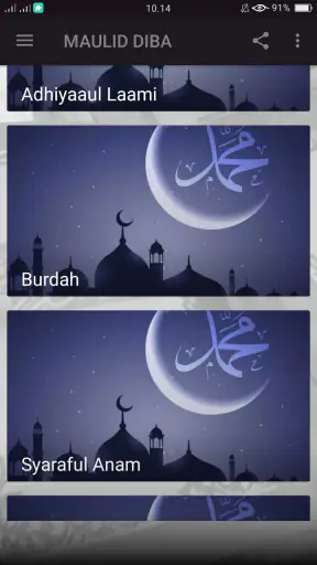 Maulid Diba'i Lengkap Offline screenshot