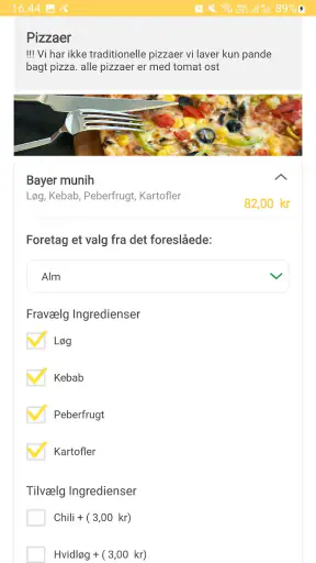 Meal4U DK screenshot