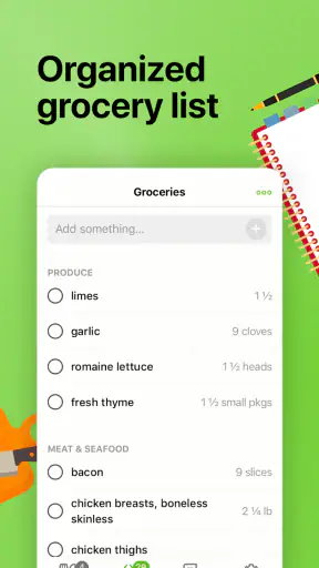 Mealime Meal Plans & Recipes screenshot