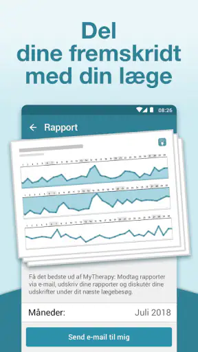 Medicin og pille reminder screenshot